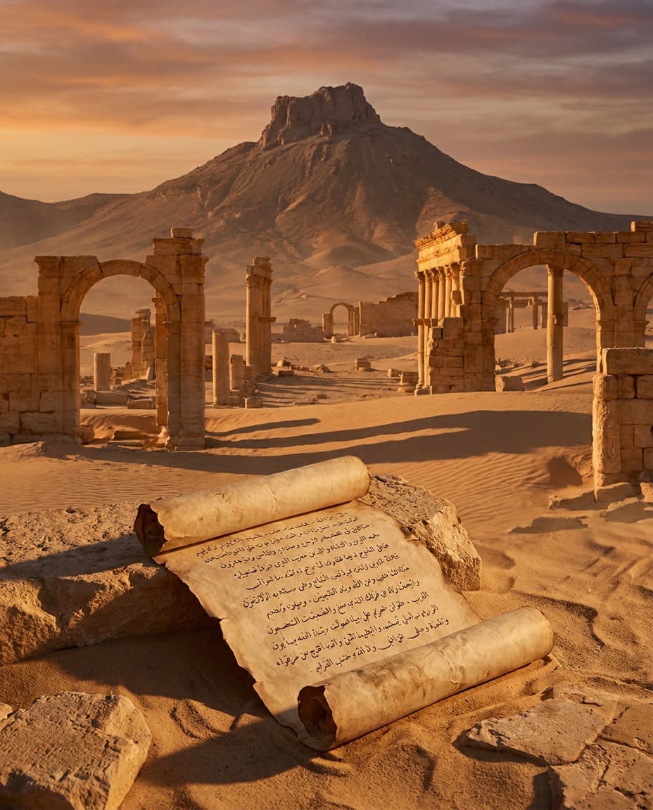 صورة توضيحية مولّدة؛ ليست توثيقًا للموقع الحقيقي