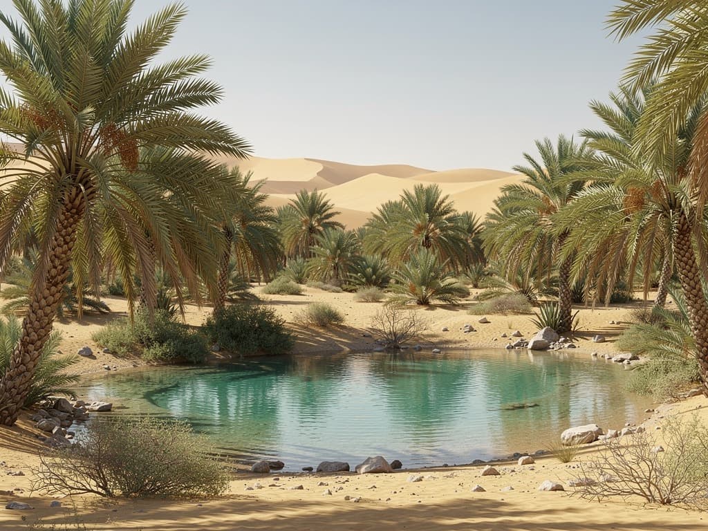 صورة توضيحية مولّدة؛ ليست توثيقًا للموقع الحقيقي