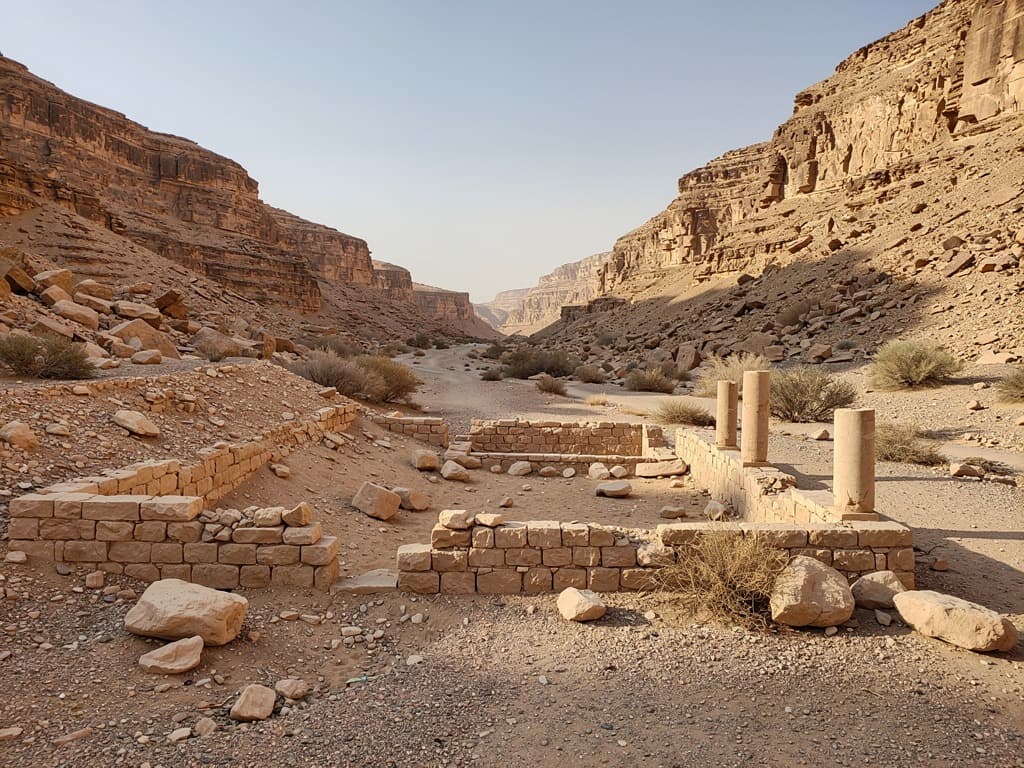 صورة توضيحية مولّدة؛ ليست توثيقًا للموقع الحقيقي